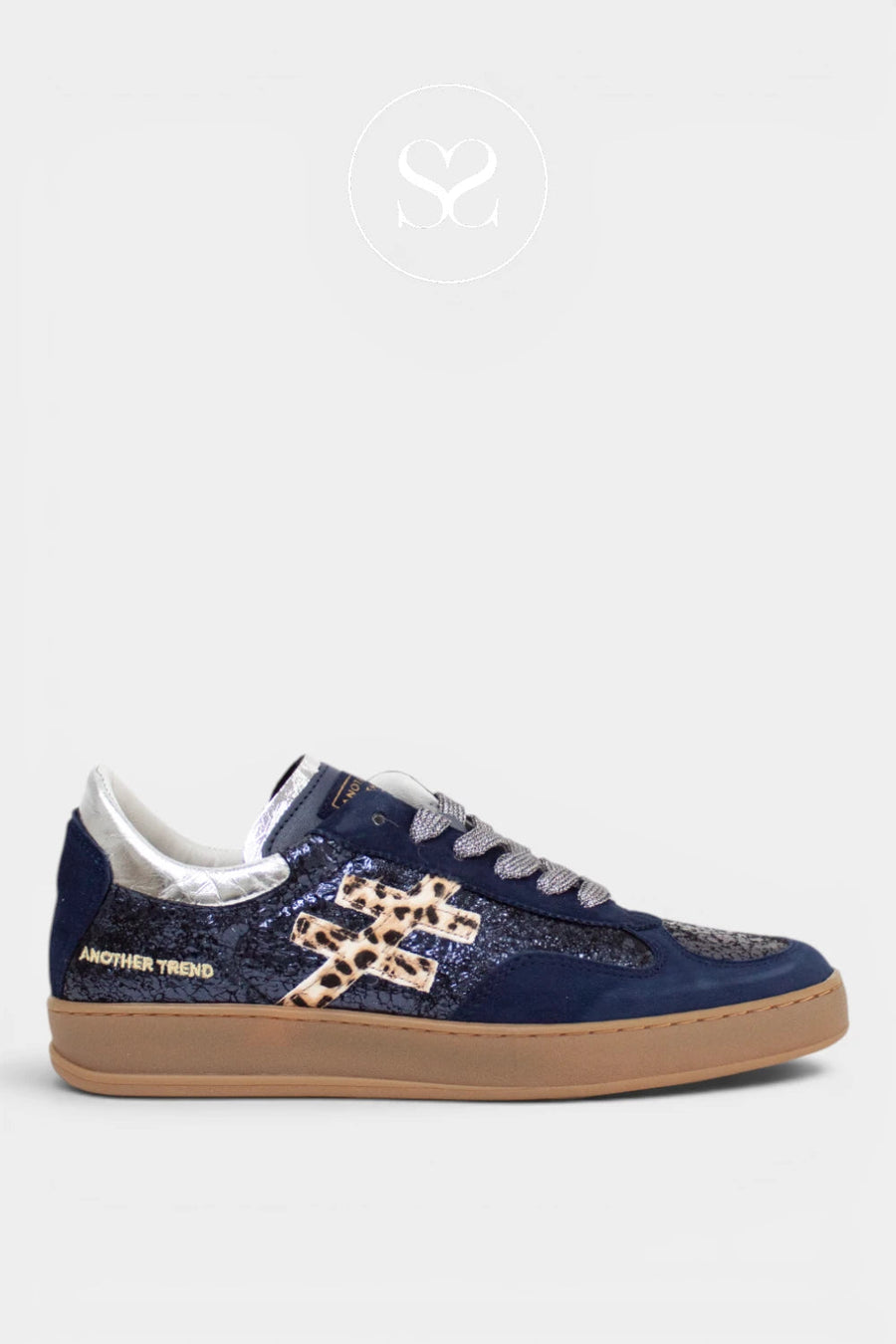 Another Trend A034.87 Baby silk navy & animal
