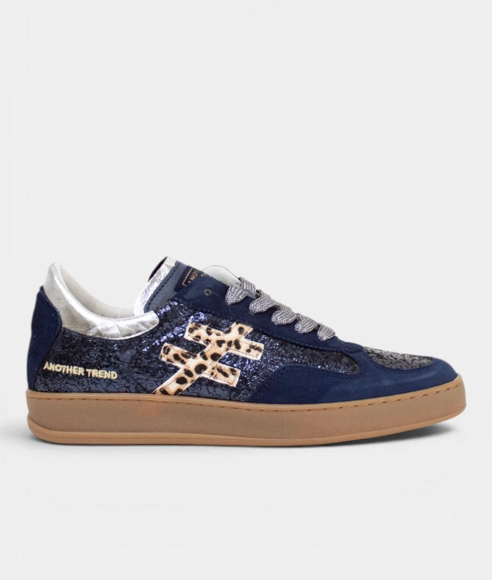 Another Trend A034.87 Baby silk navy & animal