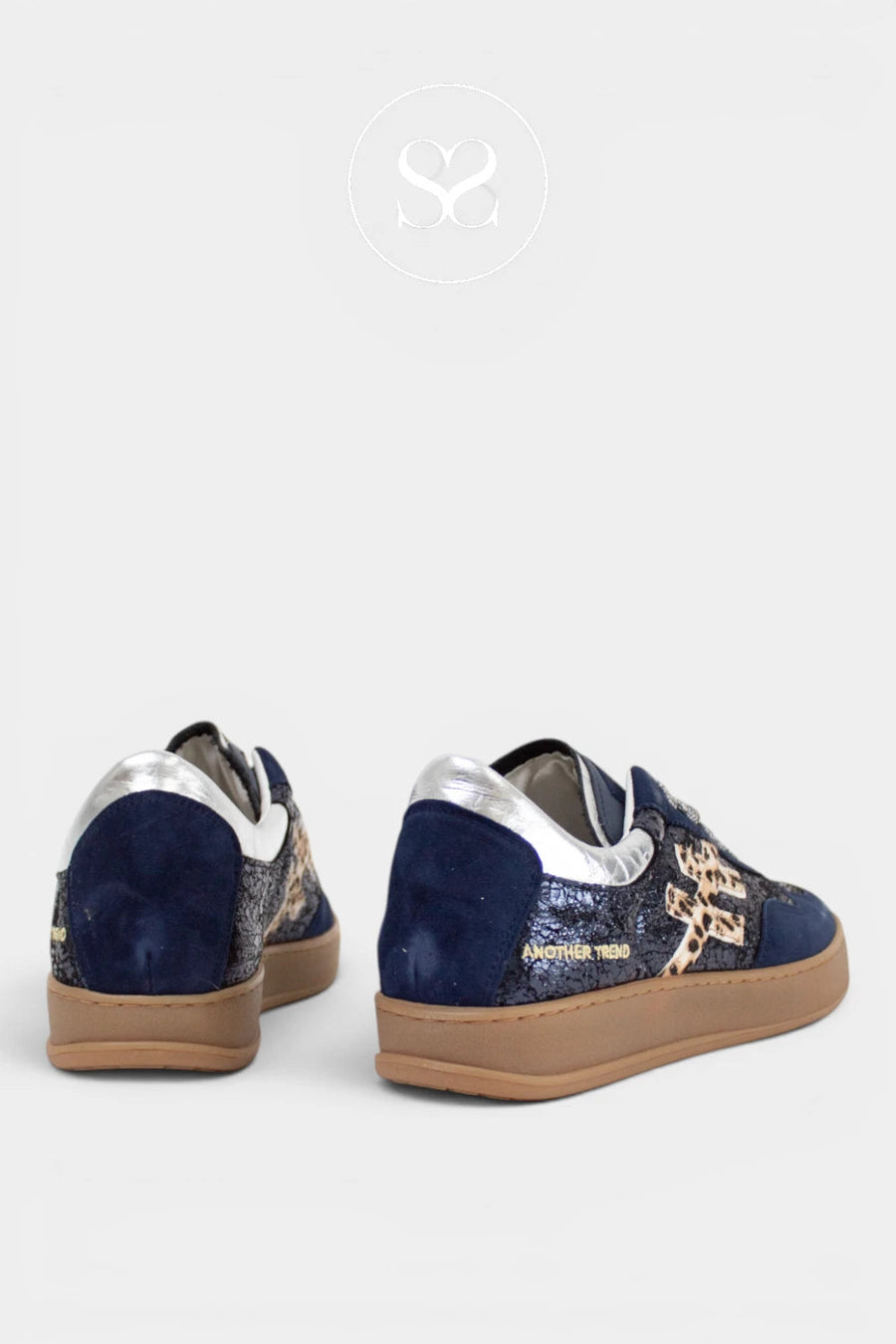 Another Trend A034.87 Baby silk navy & animal