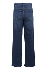 Kaffe KAkarla HW Wide jeans blue