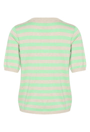 Kaffe KAlizza striped knit grey