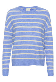 Kaffe KAlida knit pullover blue