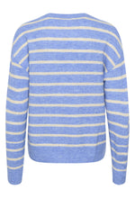 Load image into Gallery viewer, Kaffe KAlida knit pullover blue
