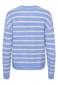 Kaffe KAlida knit pullover blue