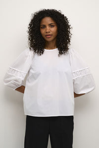 Kaffe KAemma blouse white