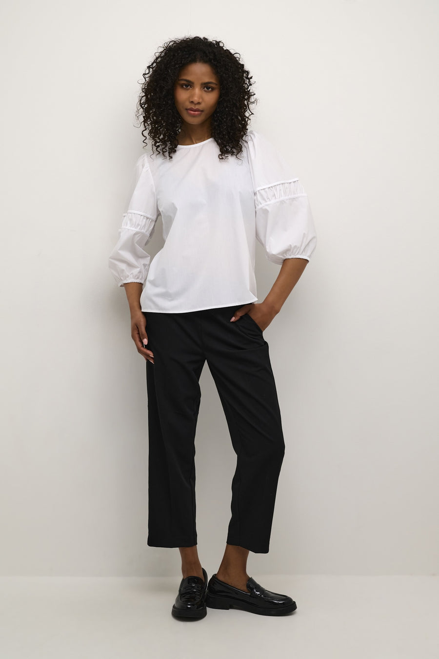 Kaffe KAemma blouse white