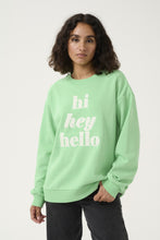 Load image into Gallery viewer, Kaffe KAellen sweatshirt green
