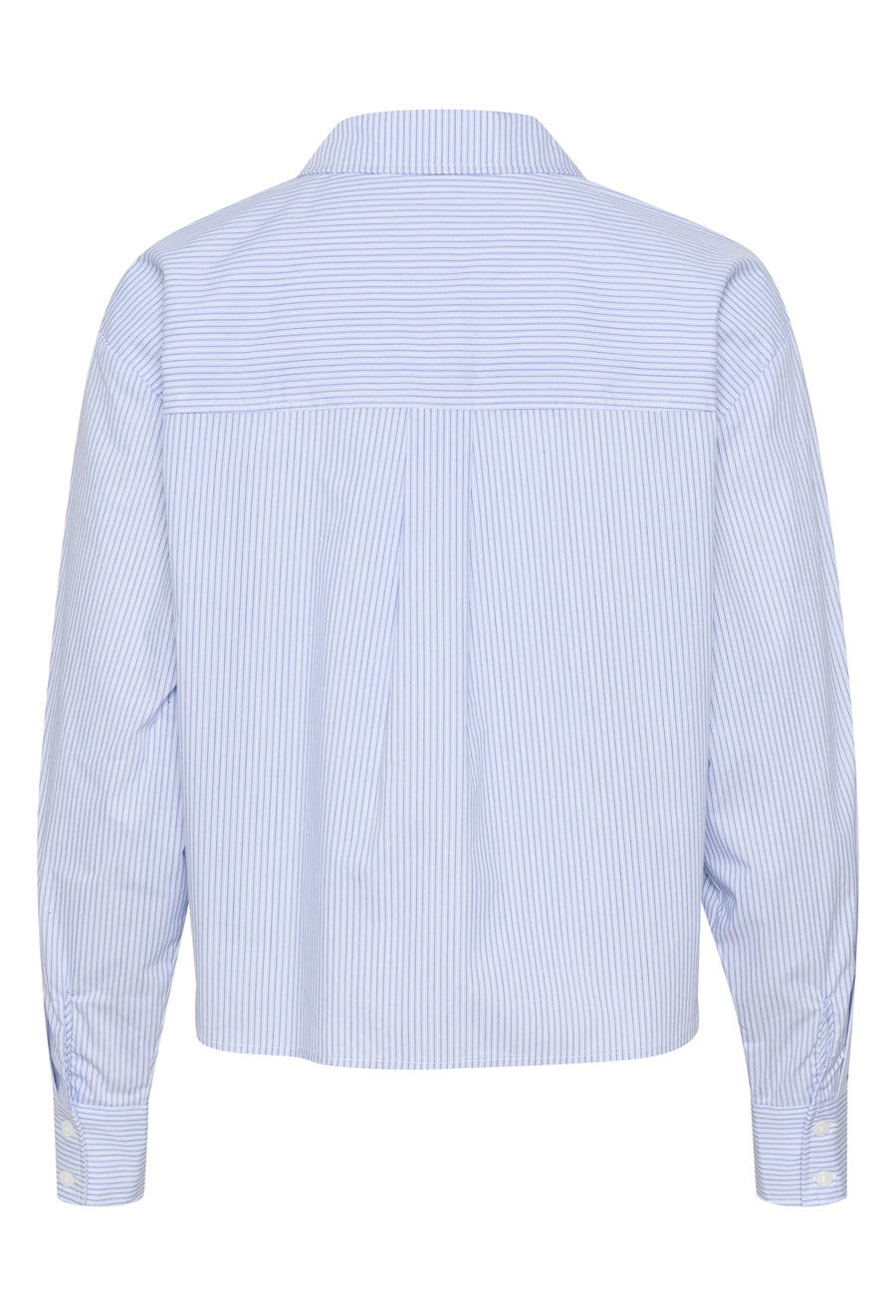 Kaffe KAsofie shirt white and blue stripe
