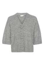 Load image into Gallery viewer, Kaffe KArosie cardigan grey
