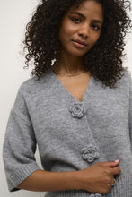 Load image into Gallery viewer, Kaffe KArosie cardigan grey
