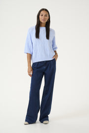 Kaffe KAtella pullover blue