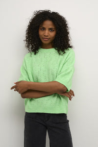 Kaffe KAtella pullover green