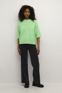 Kaffe KAtella pullover green