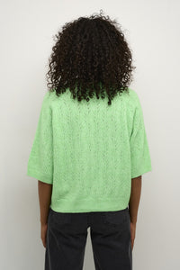 Kaffe KAtella pullover green