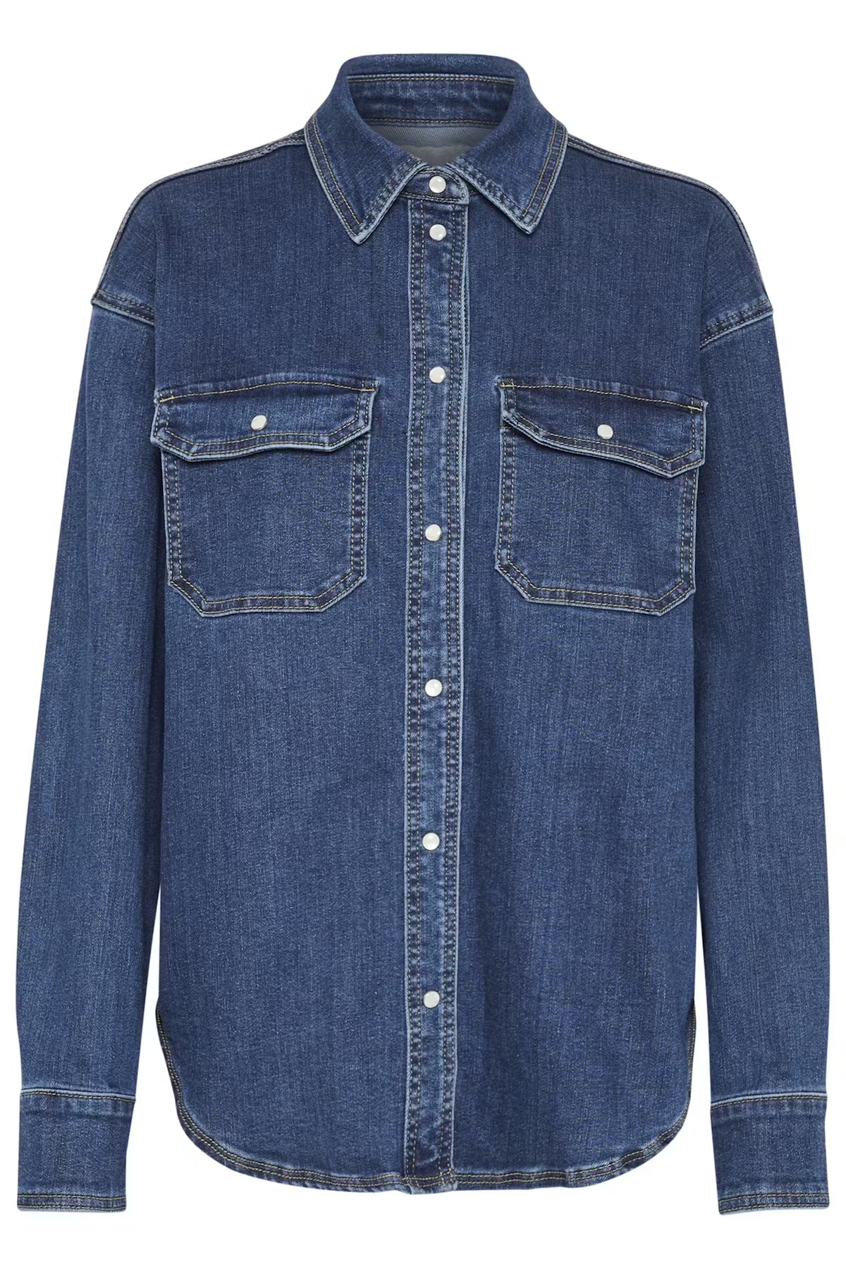 Kaffe KAsinem denim shirt blue
