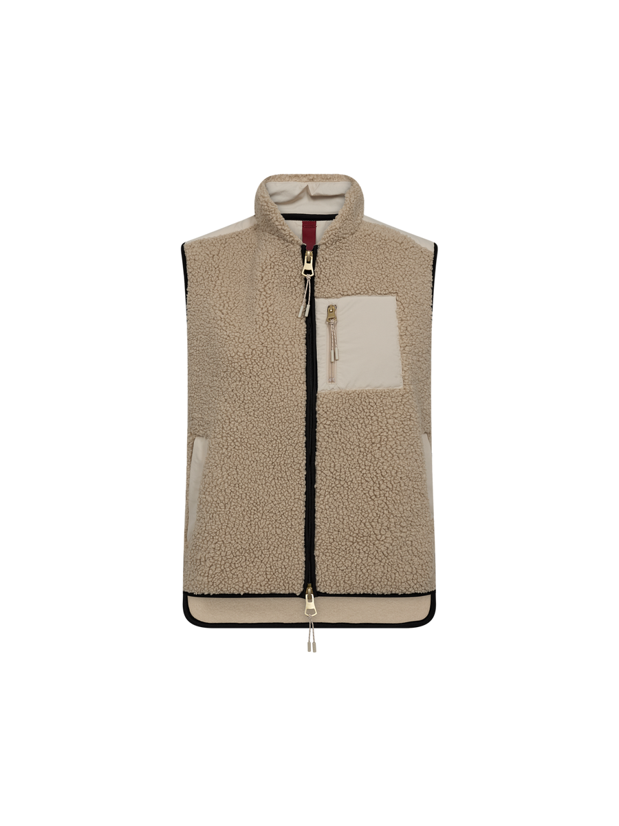 Mos Mosh MMRowe Eli Teddy vest