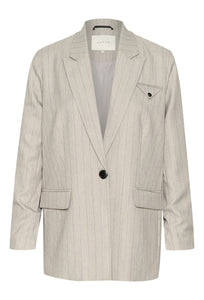 Kaffe KAkaysa Blazer grey pinstripe