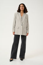 Load image into Gallery viewer, Kaffe KAkaysa Blazer grey pinstripe
