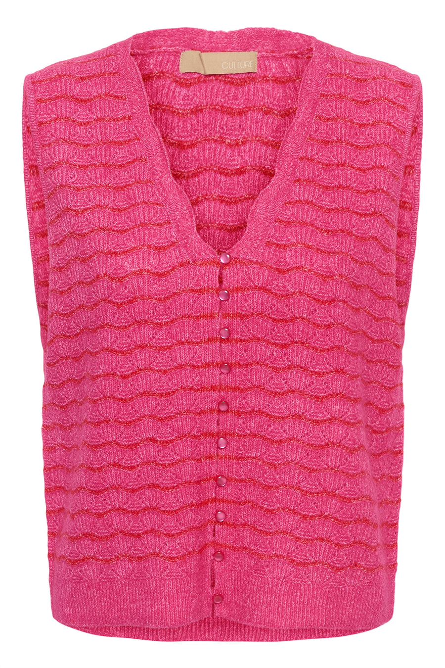 Culture CUemera Julietta Waistcoat pink