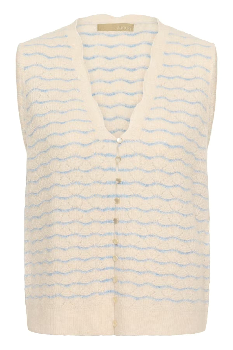 Culture CUemera Julietta Waistcoat cream