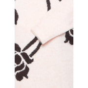 BYOUNG BYomea flower jumper 4 chocolate