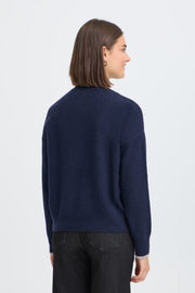 Fransa FRflorence pu 2 Ciao navy jumper