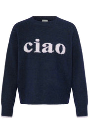 Fransa FRflorence pu 2 Ciao navy jumper