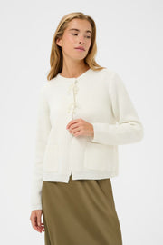 KAFFE KAbowie Cardigan chalk