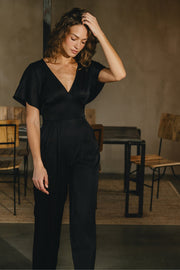 Traffic People Grace jumpsuit black
