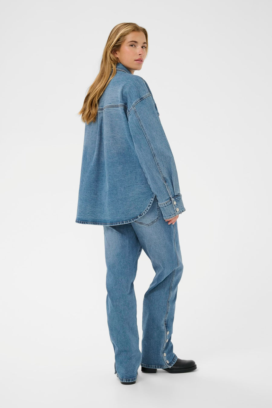 KAFFE KAleanne Denim Shirt