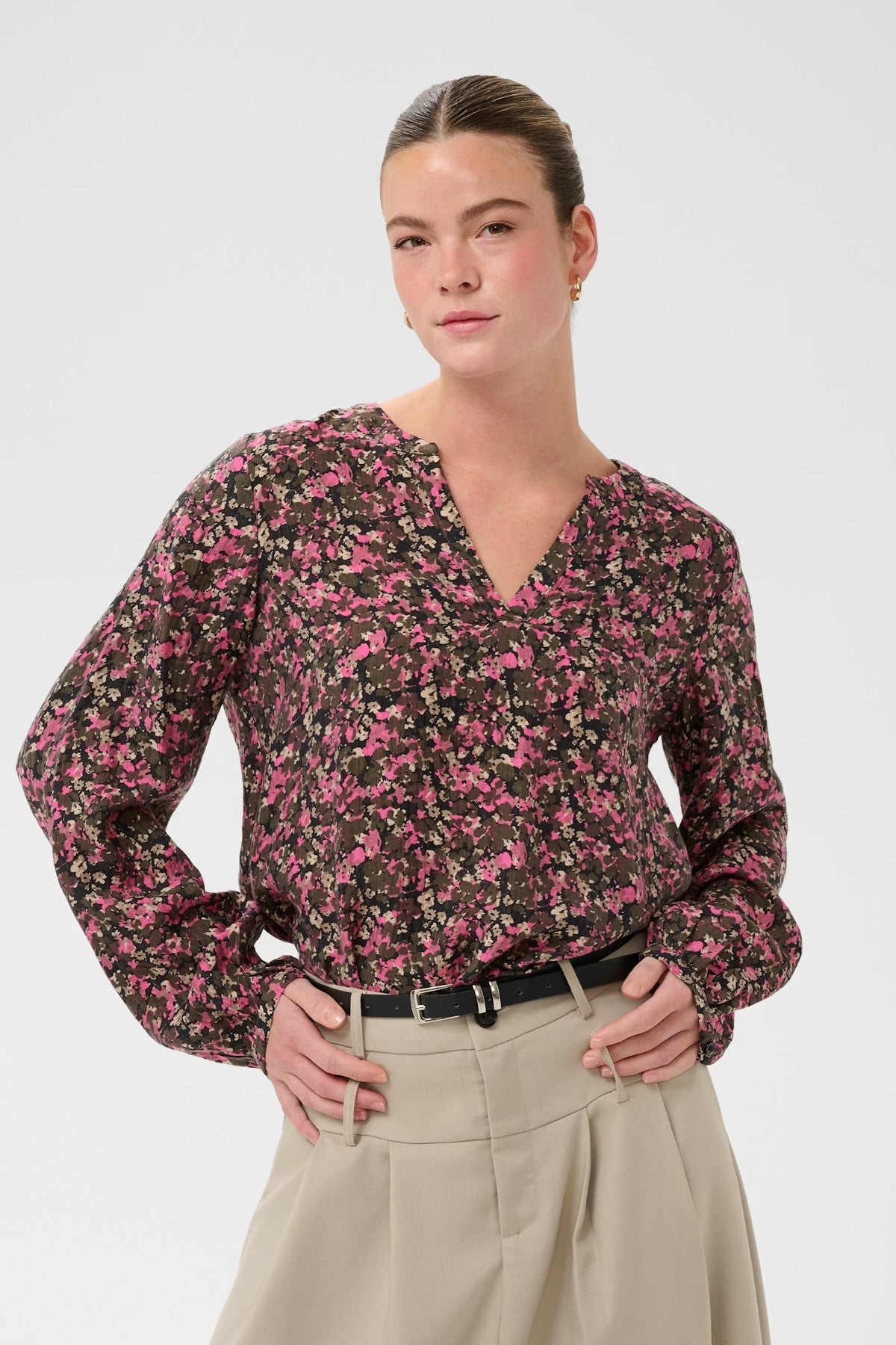 KAFFE KAbella shirt pink