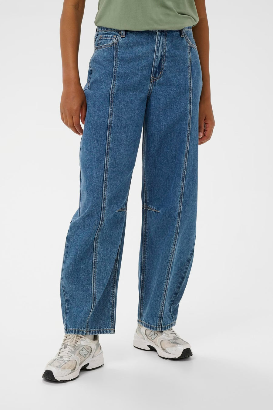 KAFFE KAross HW Barrel jeans