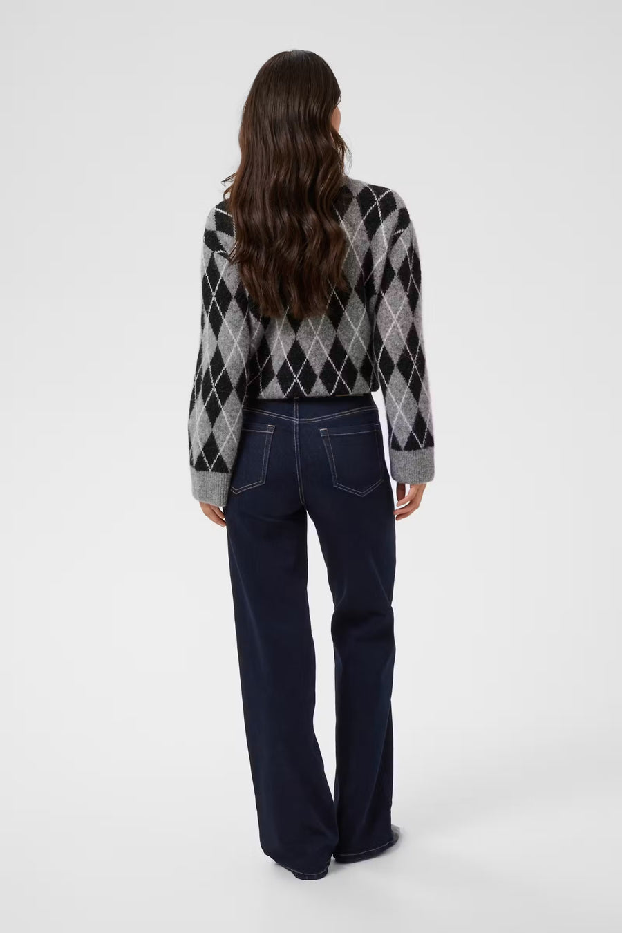 Kaffe KAbrook HW reg fit jeans dark navy