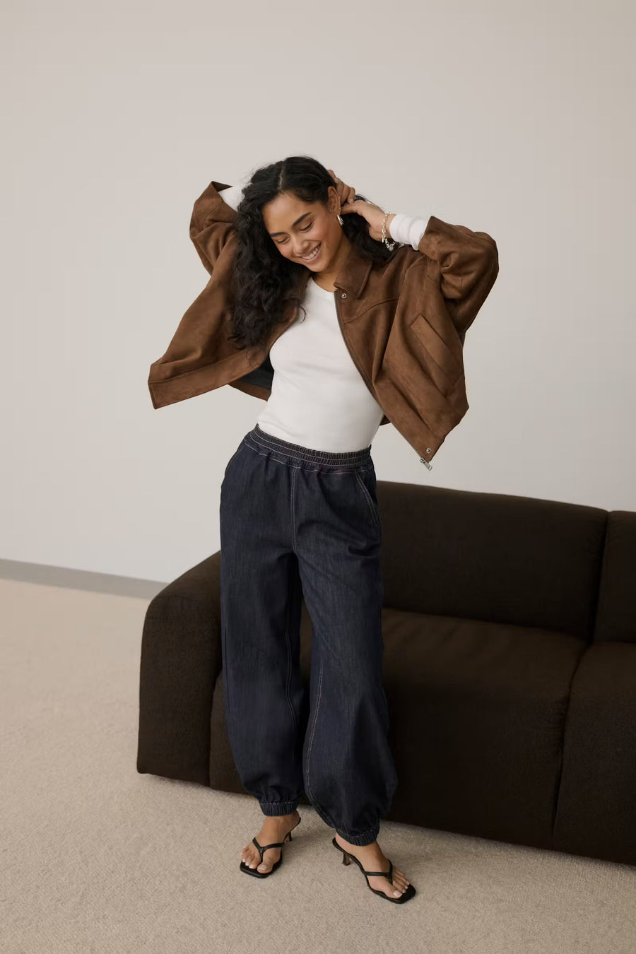 Kaffe KAgalilea Suedette jacket