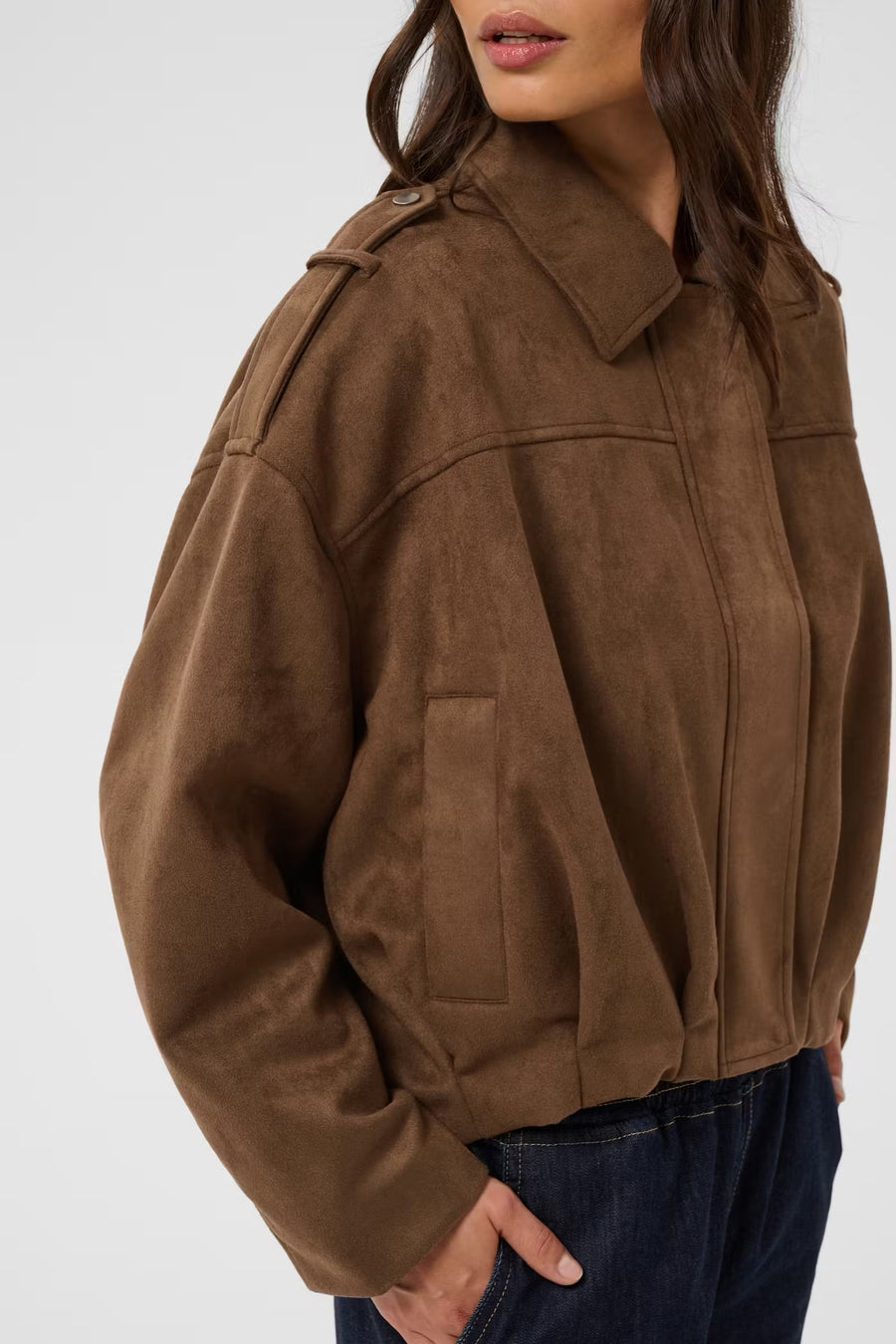Kaffe KAgalilea Suedette jacket