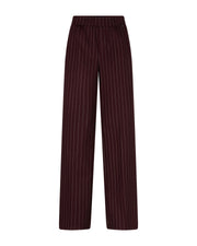 Red Button SRB5142 Colette Punta pinstripe burgundy