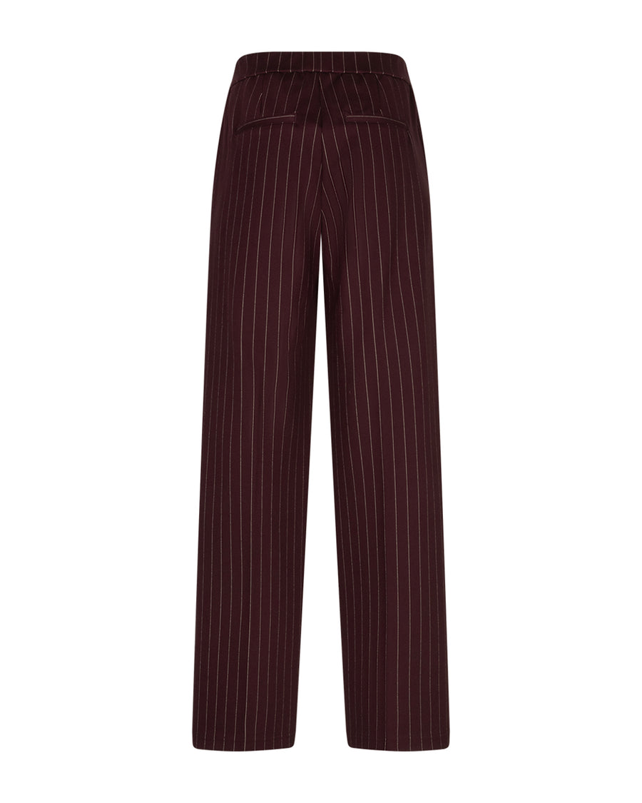 Red Button SRB5142 Colette Punta pinstripe burgundy