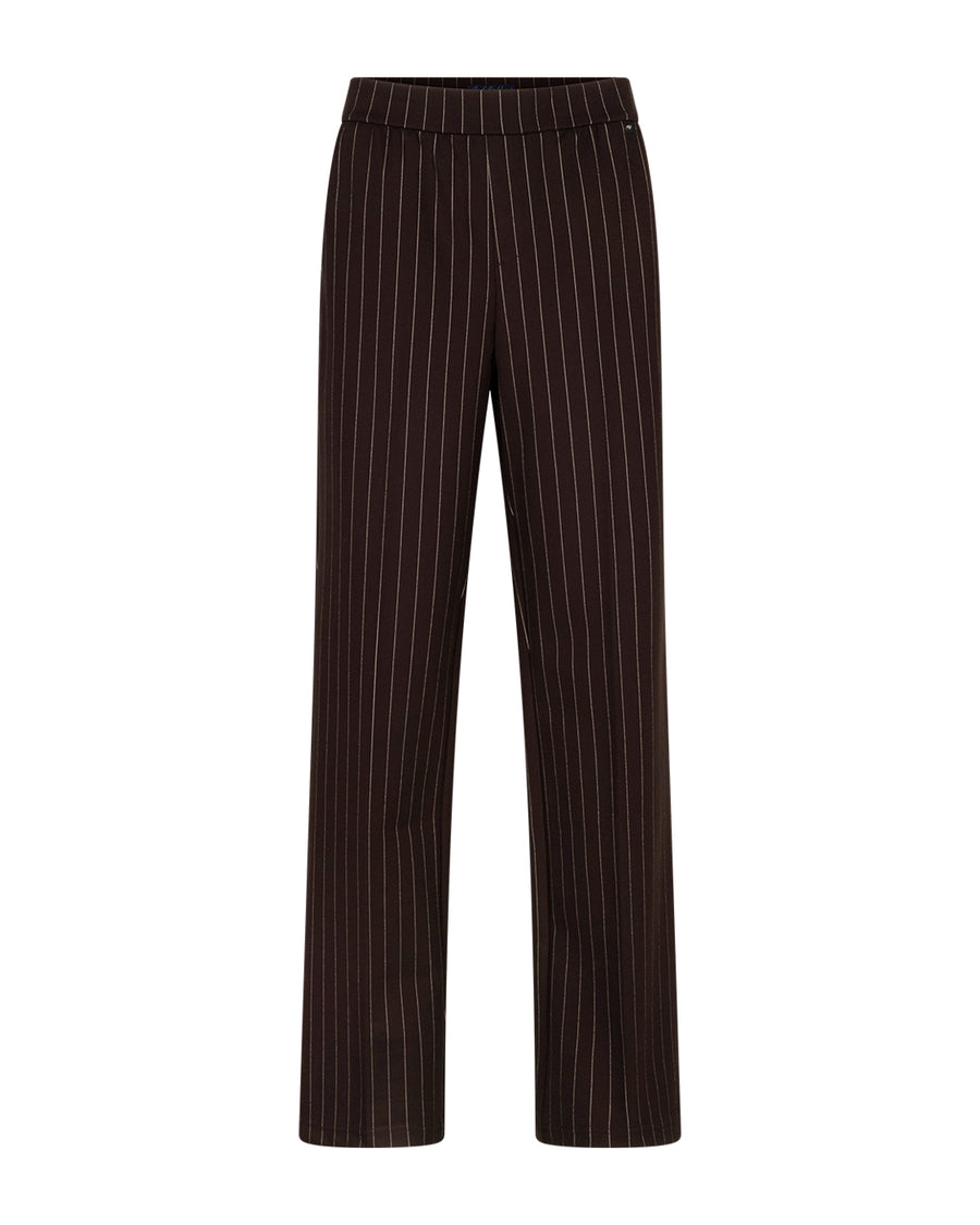 Red Button SRB5142 Colette Punta pinstripe Brown
