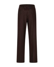 Red Button SRB5142 Colette Punta pinstripe Brown