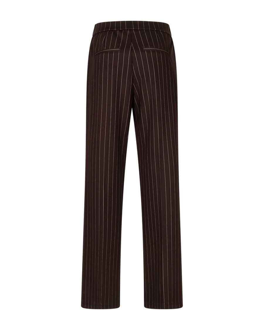 Red Button SRB5142 Colette Punta pinstripe Brown