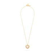 Talis Chains Mini Heart pentant necklace MoP
