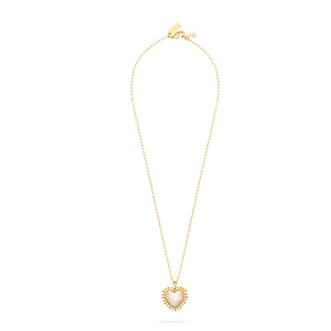 Talis Chains Mini Heart pentant necklace MoP