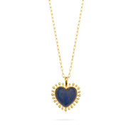 Talis Chains Mini Heart pentant necklace Lapis