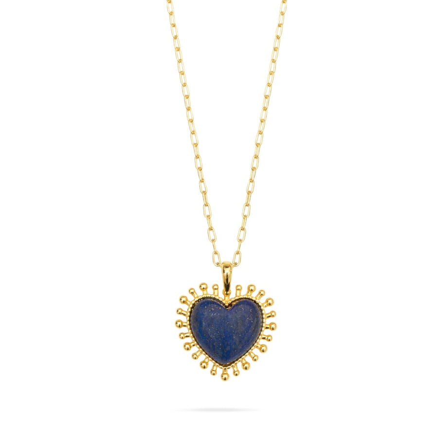 Talis Chains Mini Heart pentant necklace Lapis