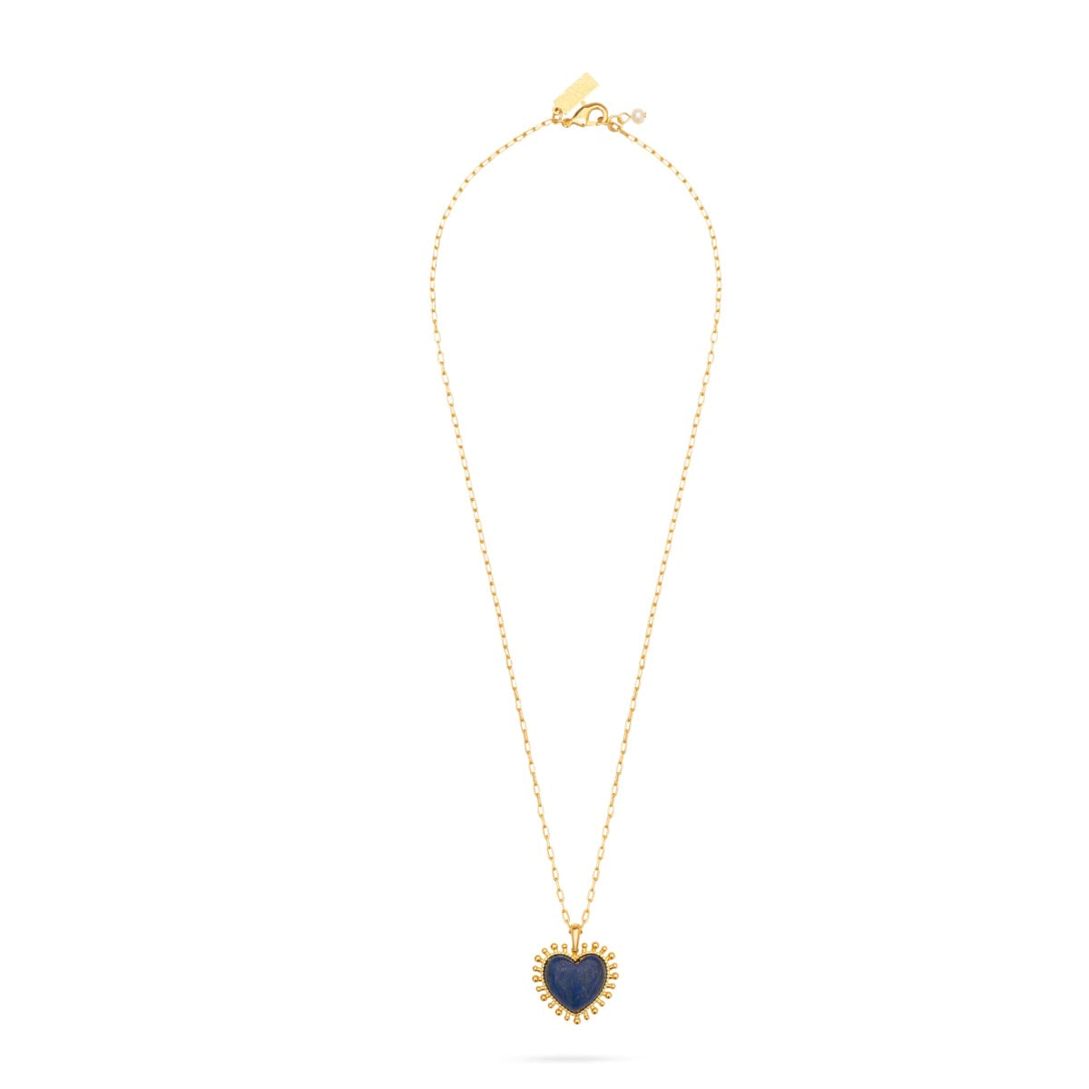 Talis Chains Mini Heart pentant necklace Lapis