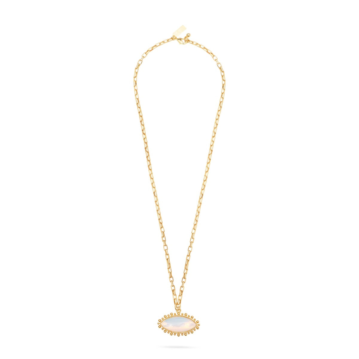 Talis Chains Eye Pendant necklace Opal