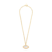 Talis Chains Eye Pendant necklace Opal