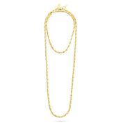 Talis Chains New York necklace long gold