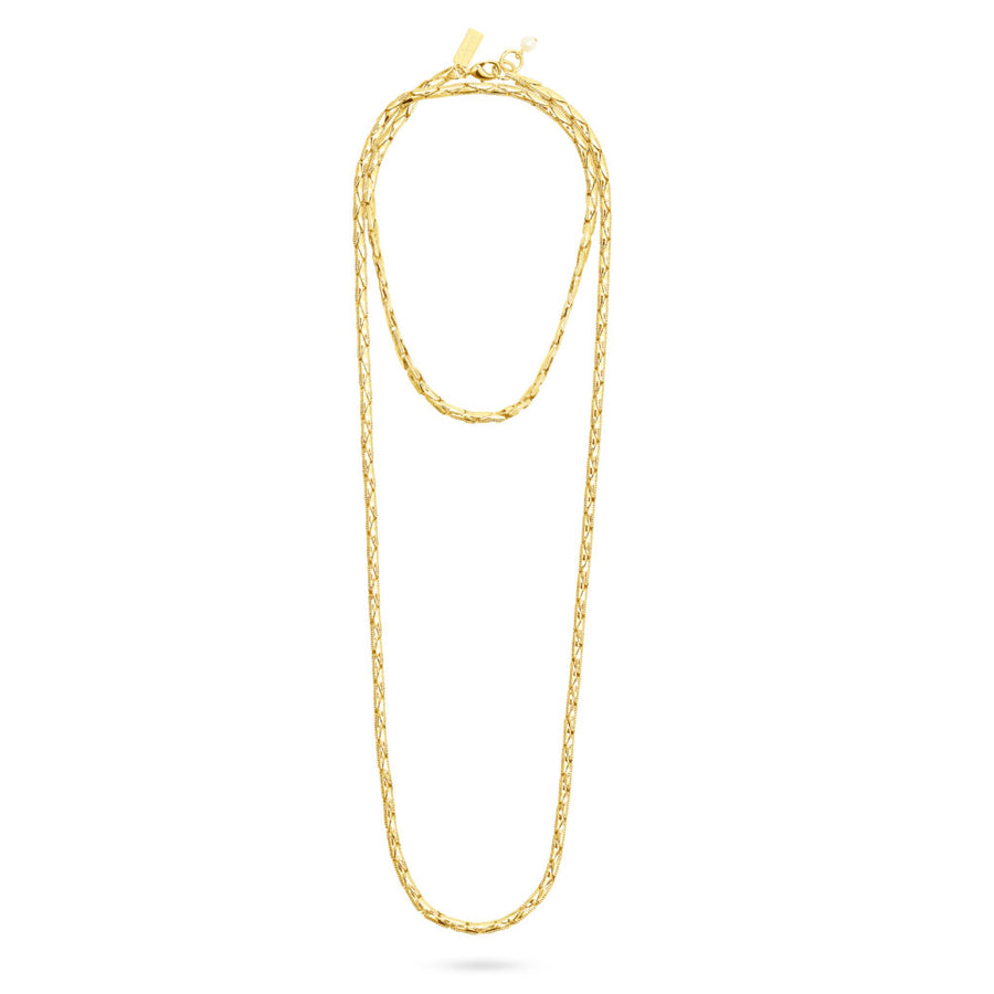 Talis Chains New York necklace long gold