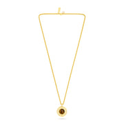 Talis Chains Zodiac Pentant necklace tigers eye